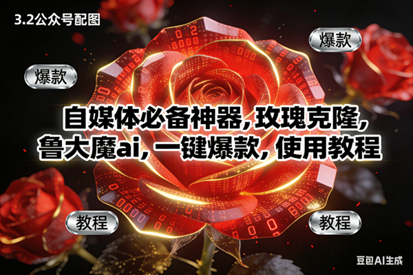（16919期）玫瑰克隆神器，ai鲁大魔，自媒体必备软件，一键爆款工具，详细教程-千帆网赚