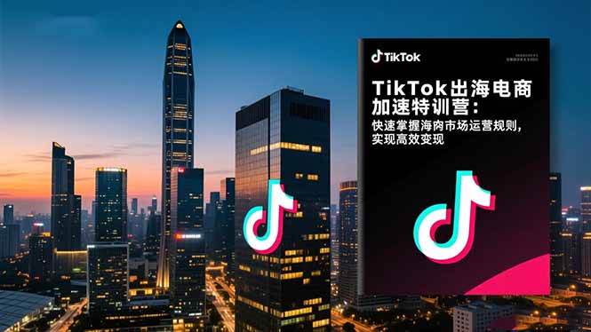 （16535期）TikTok出海电商加速特训营：快速掌握海外市场运营规则，实现高效变现-千帆网赚