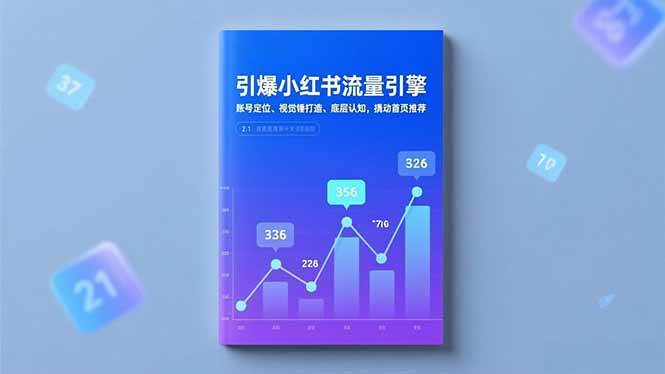 （16744期）引爆小红书流量引擎，账号定位、视觉锤打造、底层认知，撬动首页推荐-千帆网赚
