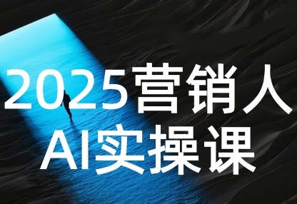 2025营销人Al实操课，AI营销抢跑实战，从Prompt到方案，效率碾压同行-千帆网赚