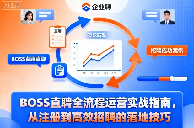 BOSS直聘全流程运营实战指南，从注册到高效招聘的落地技巧-千帆网赚