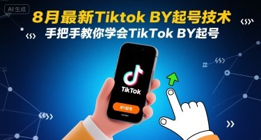 8月最新Tiktok搬运起号技术，手把手教你学会TikTok搬运起号-千帆网赚
