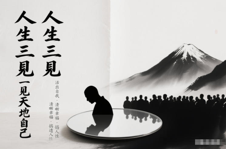 人生三见一见天地见众生见自己，活出自我拥有清晰幸福人生，搞透人性-千帆网赚
