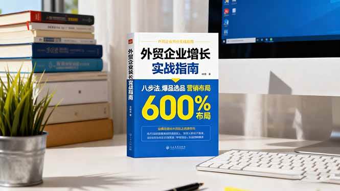 （16296期）外贸企业增长实战指南，八步法、爆品选品、营销布局，业绩增长300%-千帆网赚