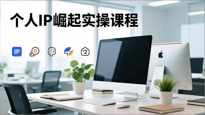 （16616期）个人IP崛起实操课程，IP思维塑造+赛道精准调研+账号高变现搭建+内容创作-千帆网赚