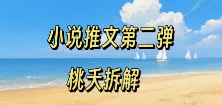 小说推文项目操作全流程第二弹，0粉就能做，门槛低非常适合新手-千帆网赚