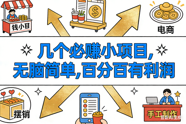（16956期）9个必赚小项目，无脑简单，百分百有利润，副业首选，日入200+-千帆网赚