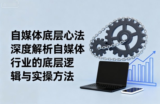 自媒体底层心法，深度解析自媒体行业的底层逻辑与实操方法-千帆网赚